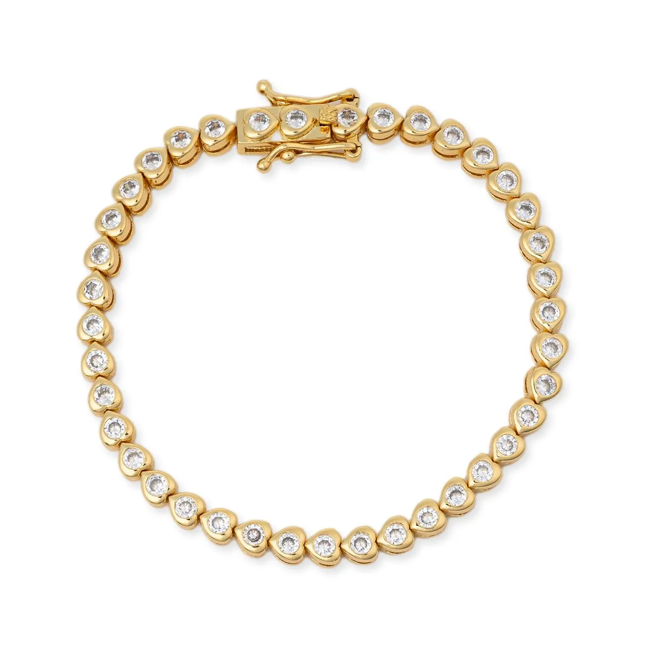 Bracha ‘Tiny Hearts Tennis Bracelet’