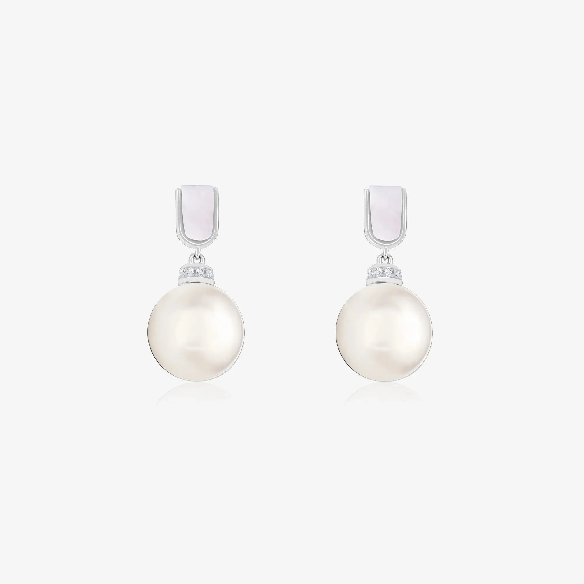 Drop Pearl Earrings