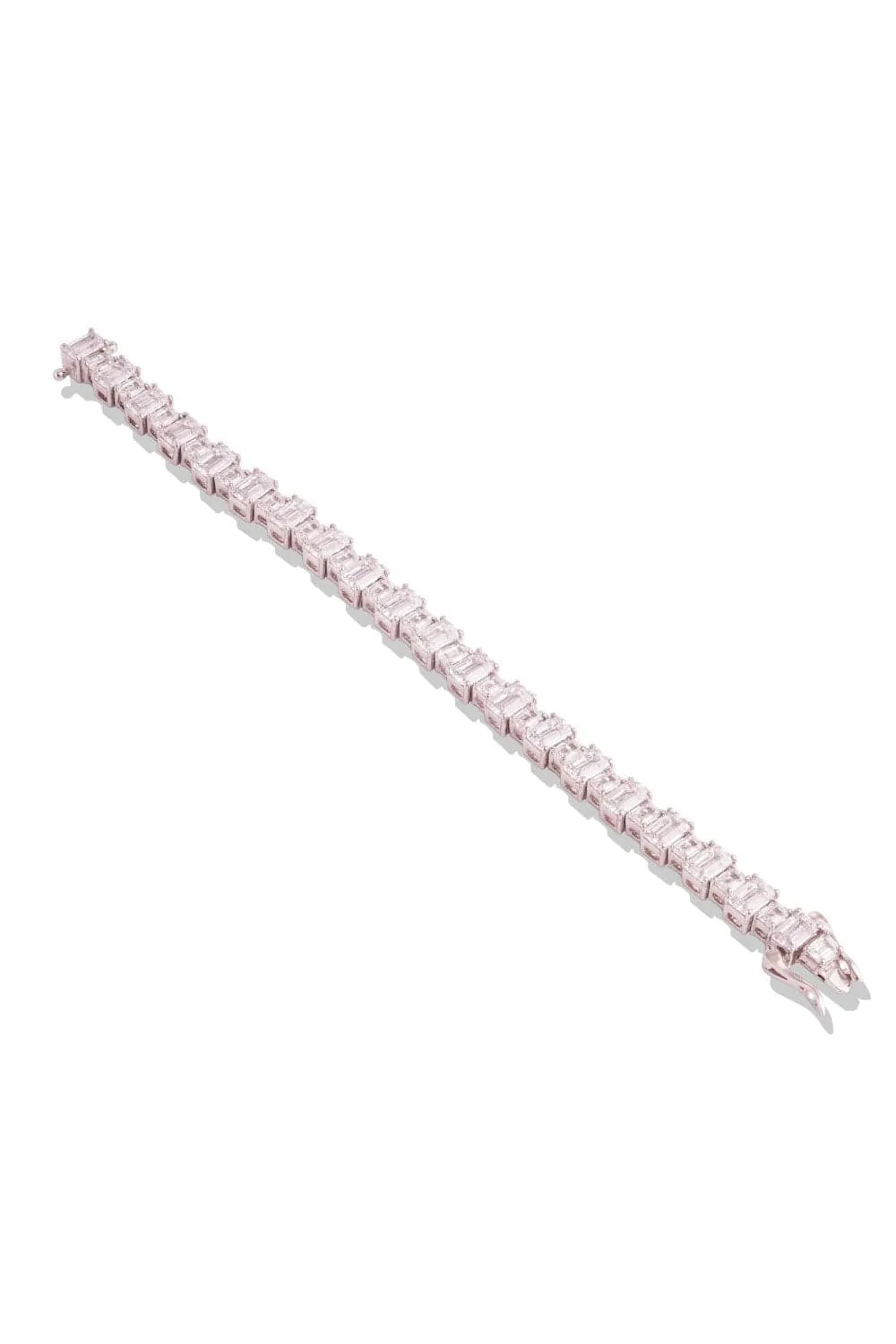 Emerald cut Diamond Bracelet