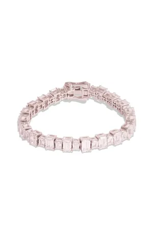 Emerald cut Diamond Bracelet