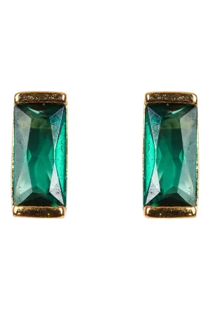 LEGACY EARRING - EMERALD DROP