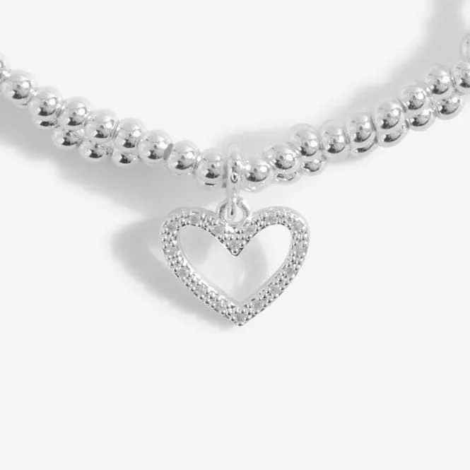 Lila Heart Layered Bracelet 5915