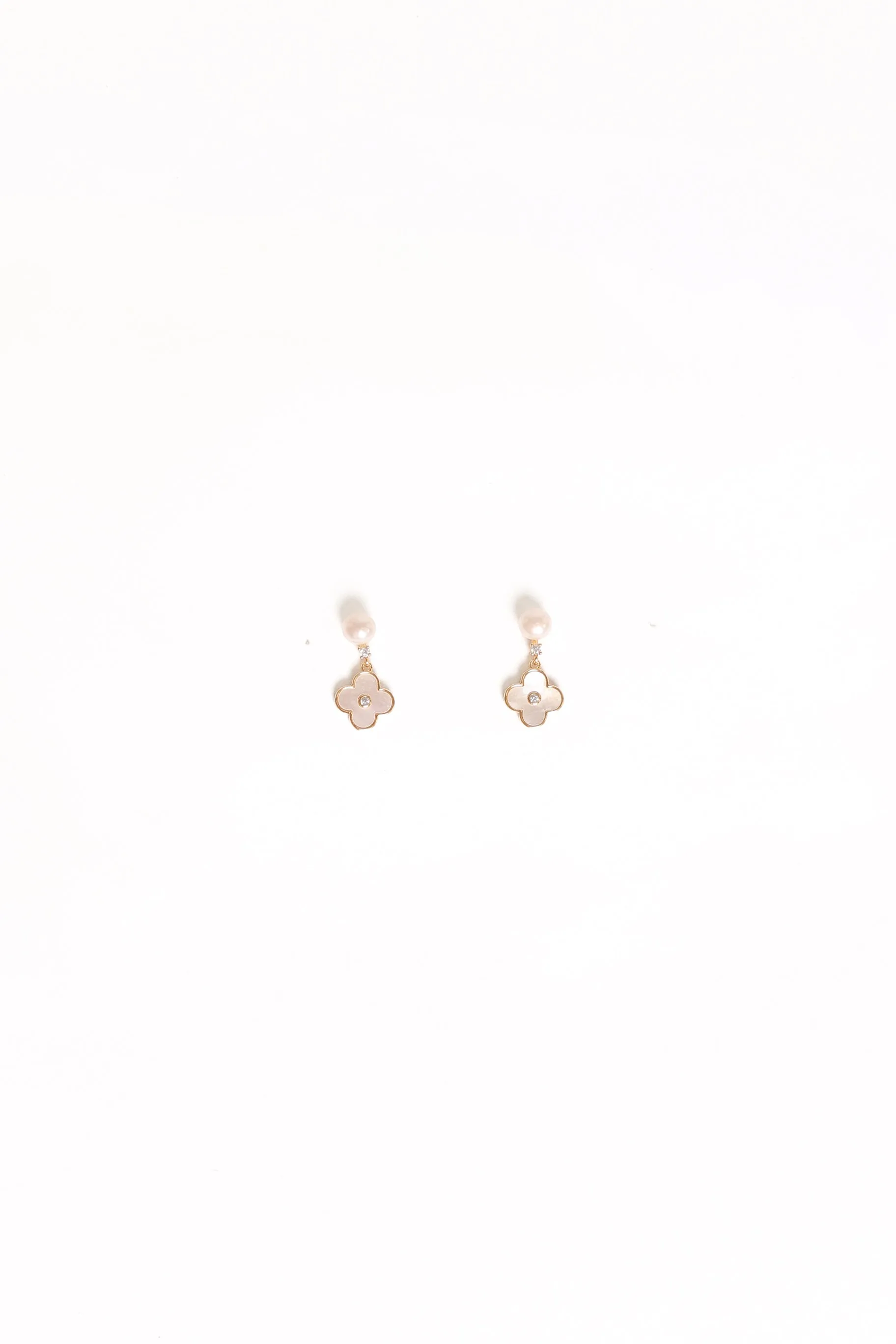 Marlowe Flower Earrings - Gold