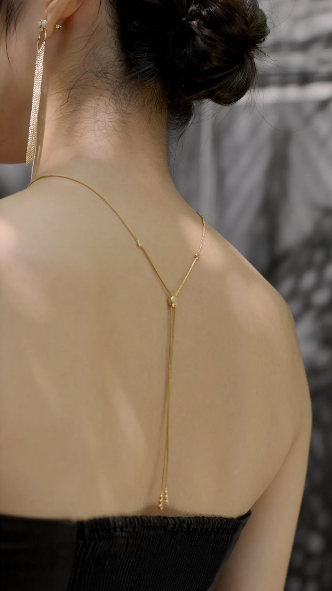Maumau Drop Necklace 18K Gold Vermeil