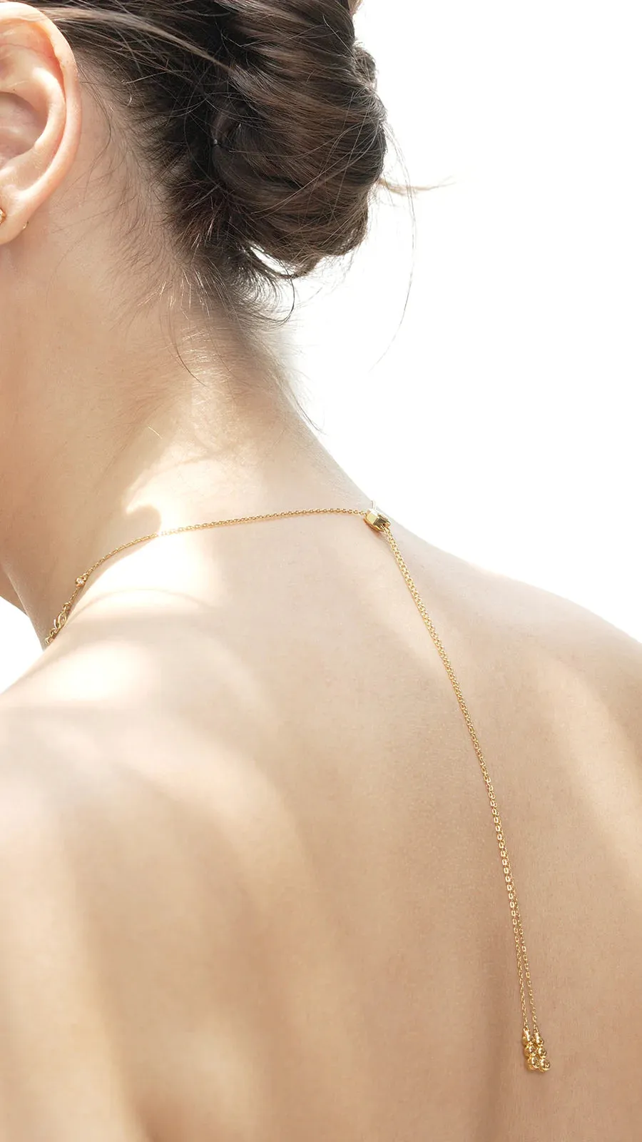 Maumau Drop Necklace 18K Gold Vermeil