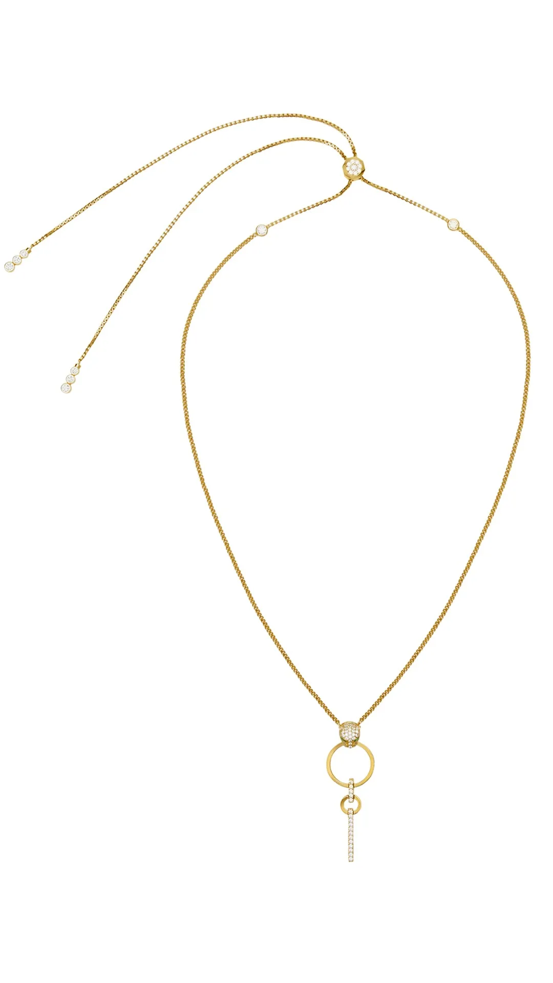 Maumau Drop Necklace 18K Gold Vermeil