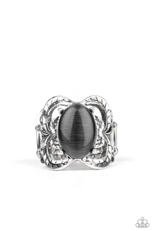 Paparazzi Go For Glow - Black Ring