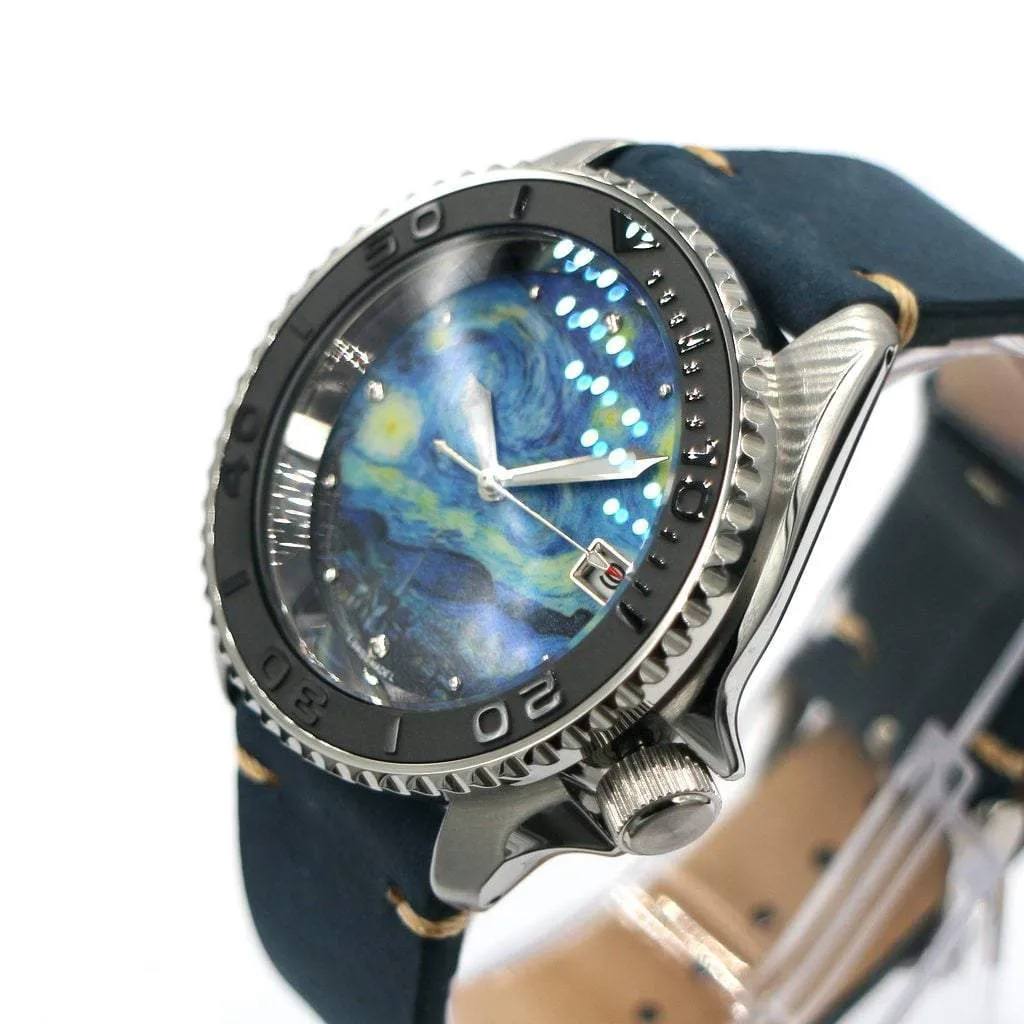 SEIKO 5 Sports SRDP55K1 The Starry Night Mod #XXX722