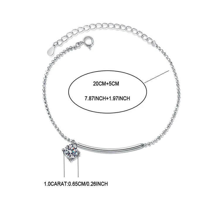 Sterling Silver Bracelet Mosan-سوار من الفضة