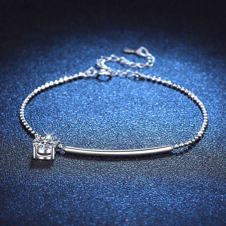 Sterling Silver Bracelet Mosan-سوار من الفضة