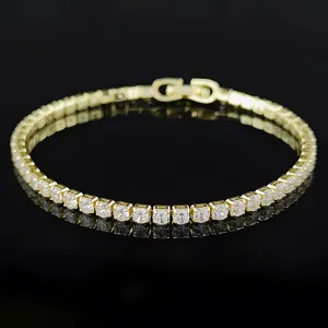 Vero Tennis Bracelet - 4mm Gold