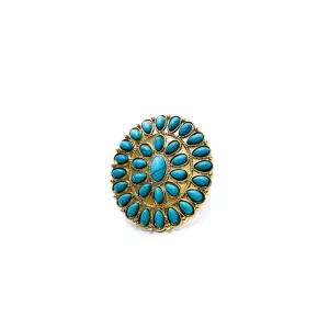 West & Co. Gold Cluster Ring